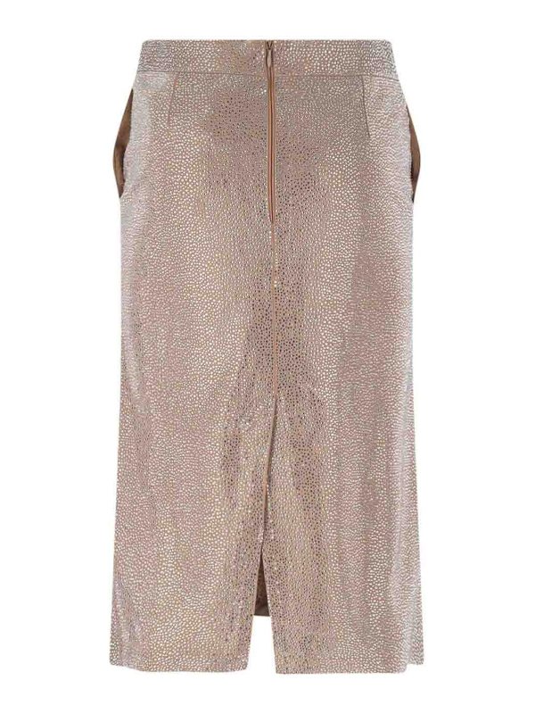 GIUSEPPE DI MORABITO: Knee length skirts & Midi online - Midi skirt with rhinestones