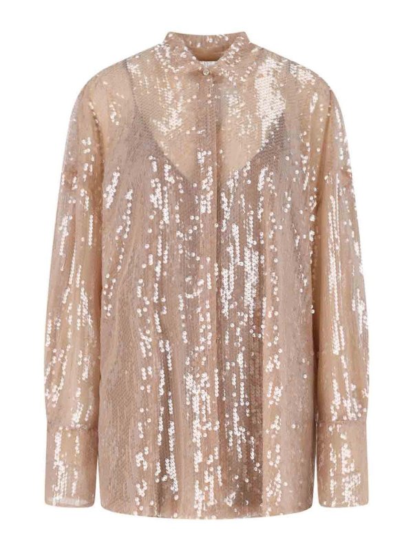 GIUSEPPE DI MORABITO: Hemden - Hemd - Beige