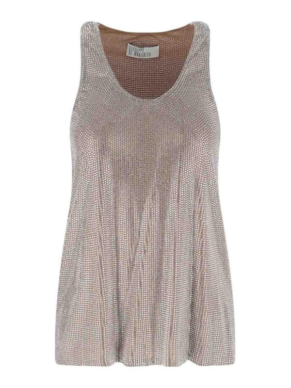 GIUSEPPE DI MORABITO: トップス＆タンクトップ - トップ/タンクトップ - ブラウン