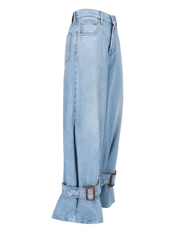 The Best Shops J.W. ANDERSON: ブーツカットジーンズ - ブーツカットジーンズ - ブルー