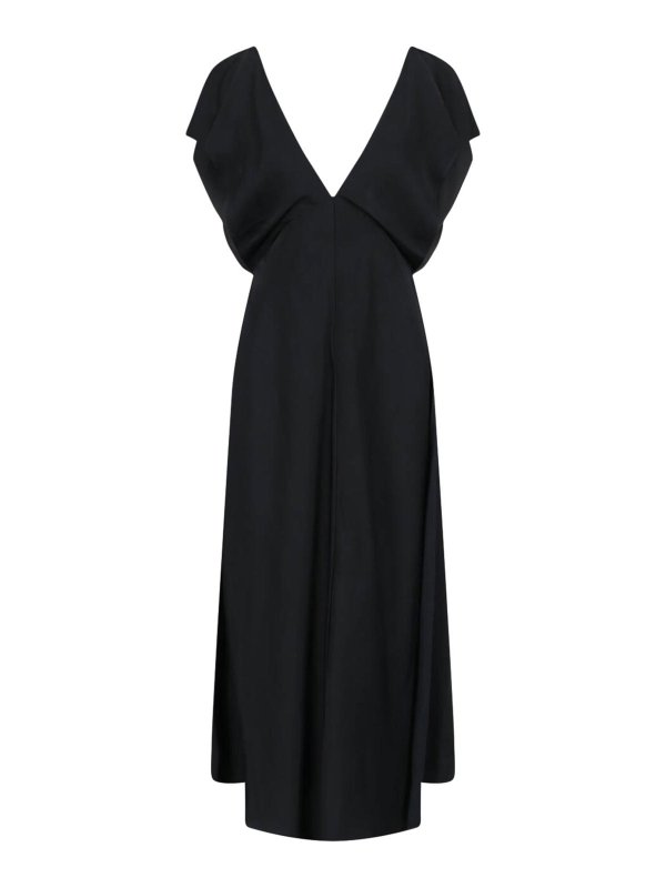 JIL SANDER: abiti lunghi - Vestito  Maxi Scollo A V