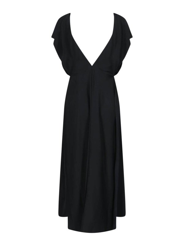 JIL SANDER: abiti lunghi online - Vestito  Maxi Scollo A V