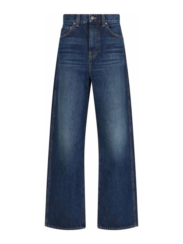 KHAITE: bootcut jeans - Jeans Dritti