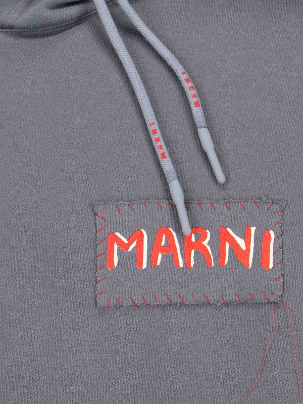 The Best Shops Marni: Sweatshirts & Pulls - Sweat-Shirts - Gris