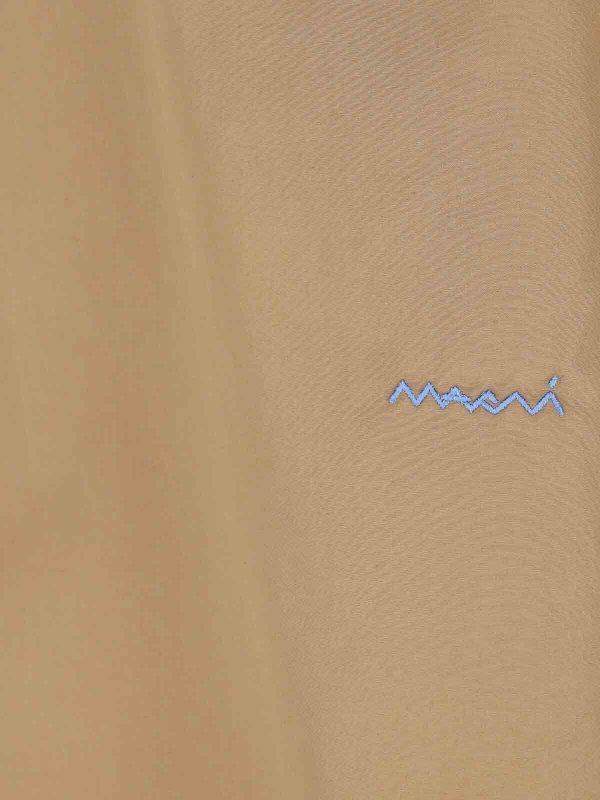 The Best Shops Marni: Hemden - Hemd - Beige