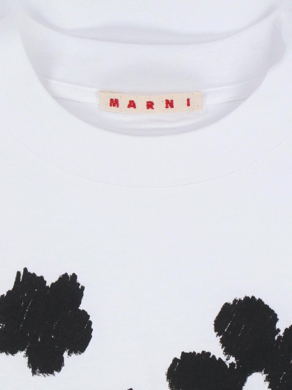 The Best Shops Marni: Camisetas - Camiseta - Blanco