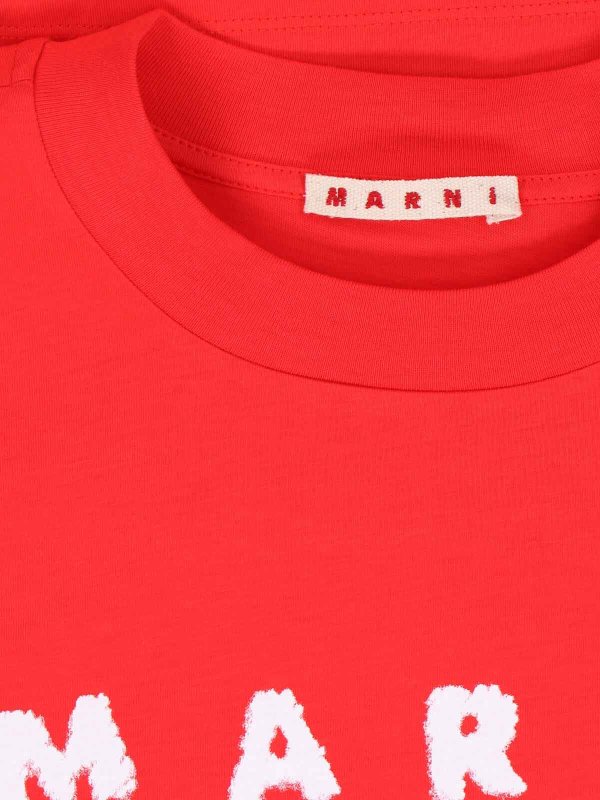 The Best Shops Marni: T-shirts - T-Shirt - Rot