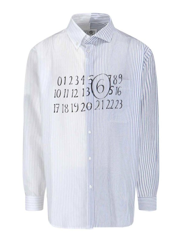 MM6 MAISON MARGIELA: camicie - Camicia  Asimmetrica
