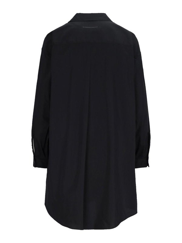MM6 MAISON MARGIELA: Maxi robe online - Maxi Robe - Noir