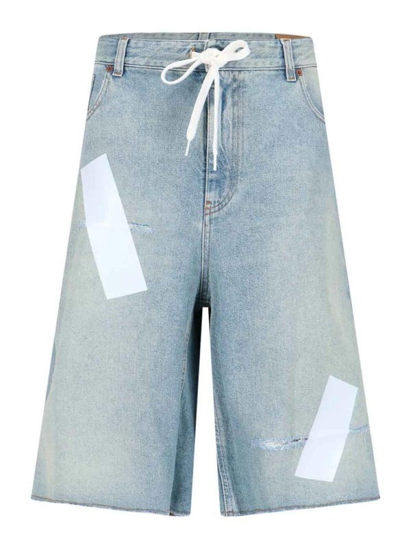 MM6 MAISON MARGIELA: Trousers Shorts - Pantaloncini In Denim