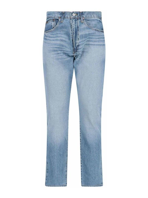 POLO RALPH LAUREN: Jeans à jambe droite - Jean Droit - Bleu