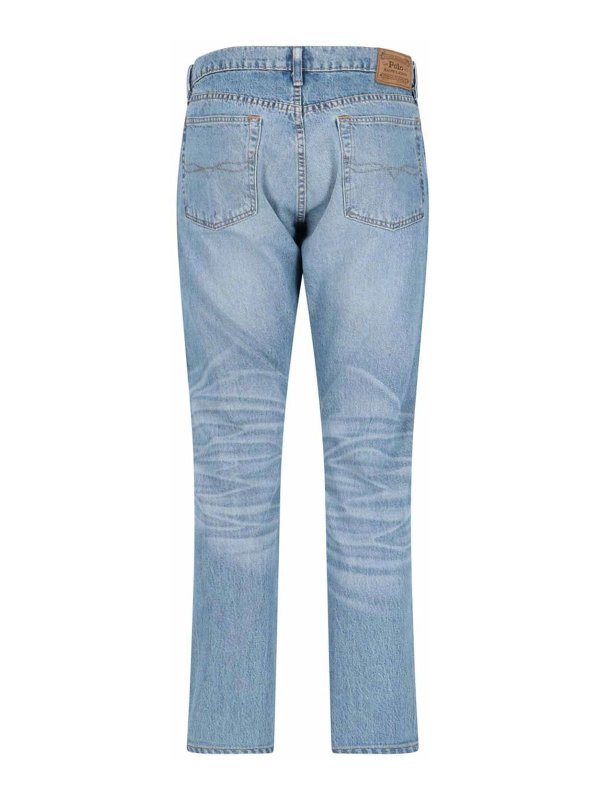 POLO RALPH LAUREN: Jeans à jambe droite online - Jean Droit - Bleu