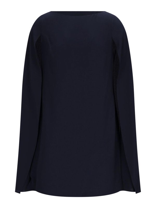 POLO RALPH LAUREN: ショートドレス - ショートドレス - ブルー