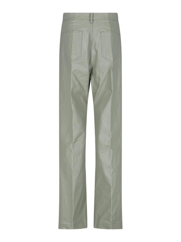 RICK OWENS: Straight Leg Jeans online - Straight Leg Jeans - Grün
