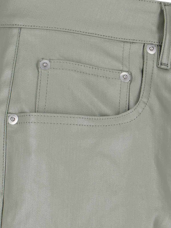 Straight Leg Jeans - Grün shop online: RICK OWENS