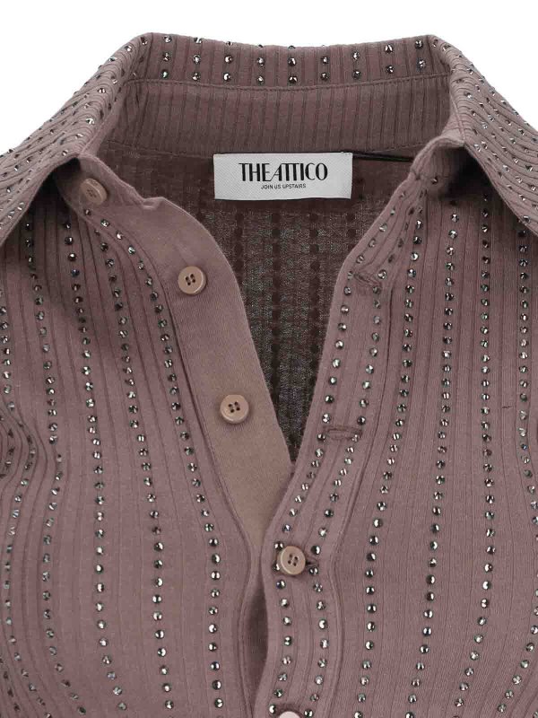 The Attico buy online Poloshirt - Braun