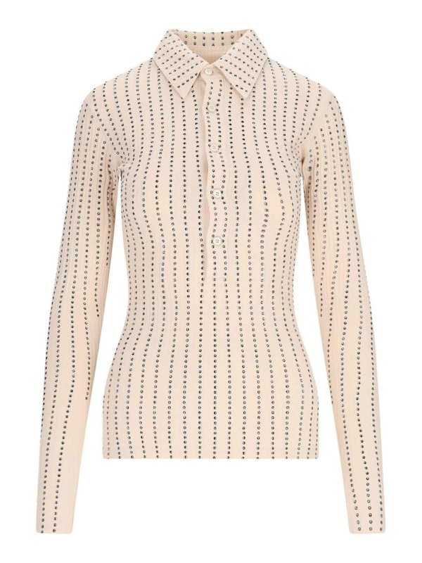 The Attico: ポロシャツ - ポロシャツ - 白