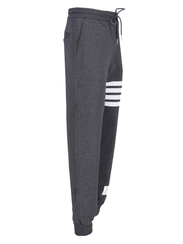 The Best Shops THOM BROWNE: casual trousers - Sports trousers