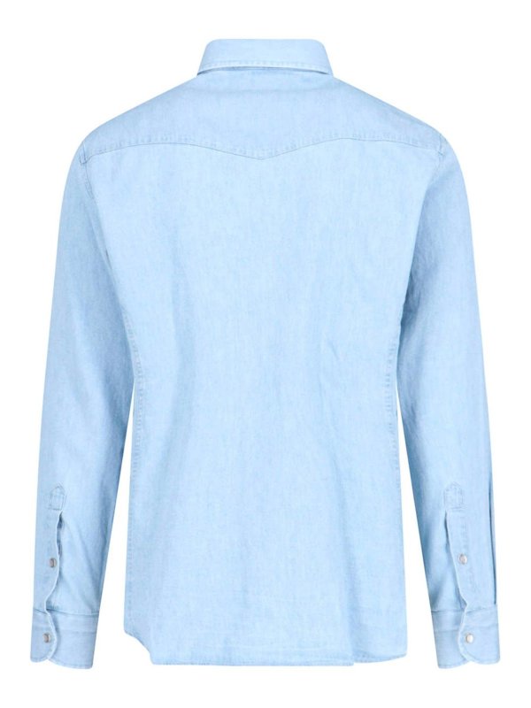TOM FORD: Camisas online - Camisa - Azul