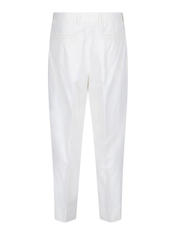 ZEGNA: テーラードトラウザー online - テーラードパンツ - 白