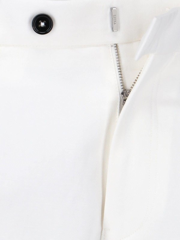 ZEGNA buy online テーラードパンツ - 白
