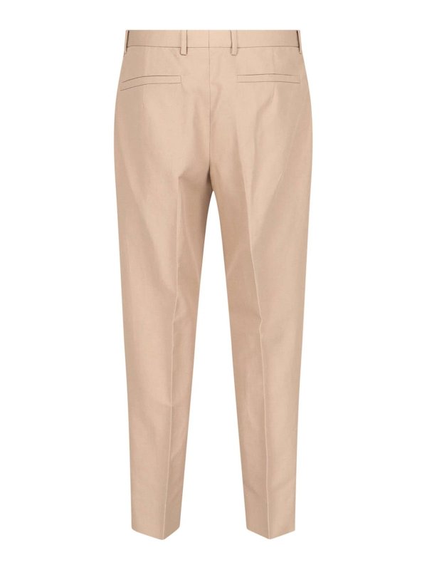 ZEGNA: テーラードトラウザー online - テーラードパンツ - ベージュ