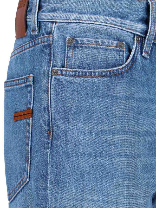 ブーツカットジーンズ - ブルー shop online: ZEGNA