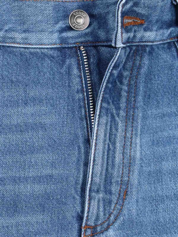 ZEGNA buy online ブーツカットジーンズ - ブルー