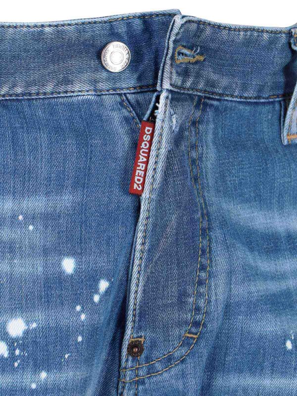DSQUARED2 buy online Straight Leg Jeans - Blau