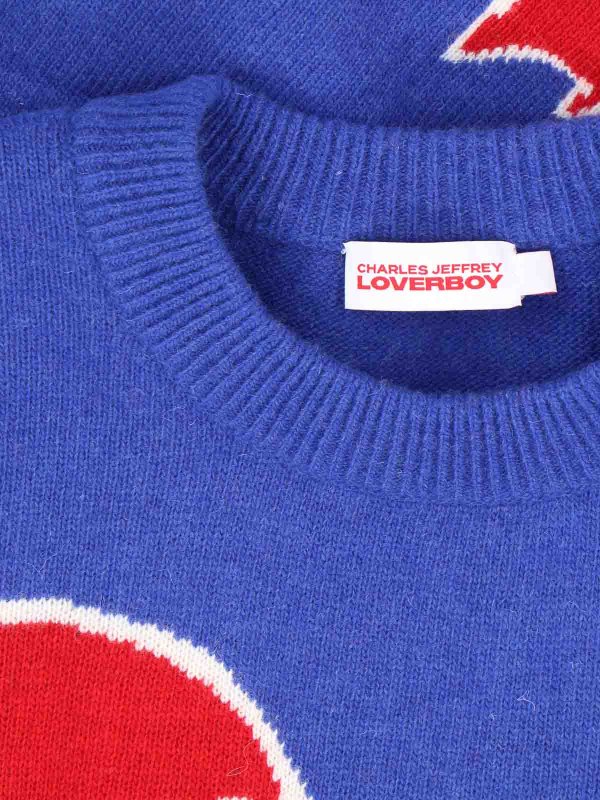 CHARLES JEFFREY LOVERBOY buy online ボートネック - ブルー