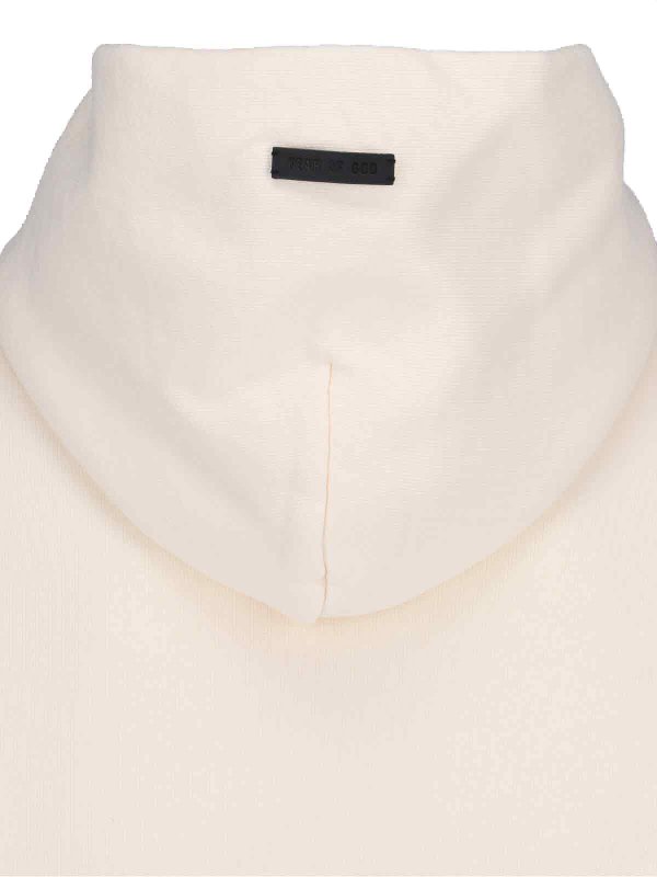 The Best Shops FEAR OF GOD: Sweatshirts & Sweaters - Logo hooded sweatshirt