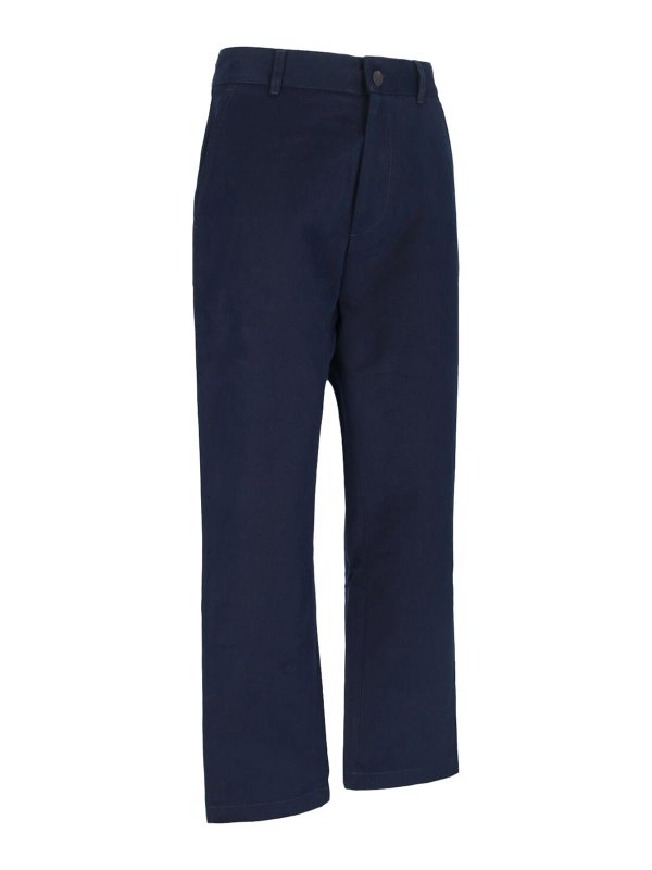 The Best Shops STUDIO NICHOLSON: カジュアルトラウザー - カジュアルパンツ - ブルー