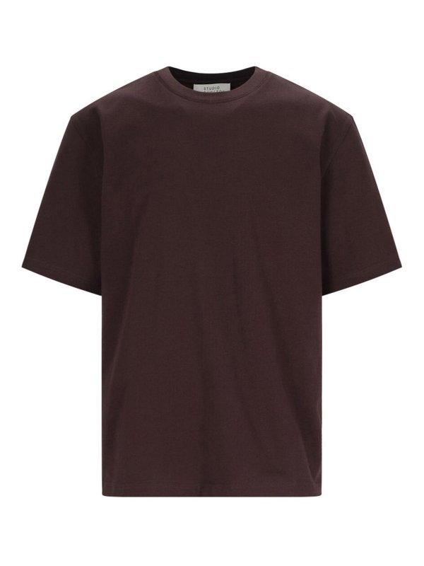 STUDIO NICHOLSON: Camisetas - Camiseta - Marrón