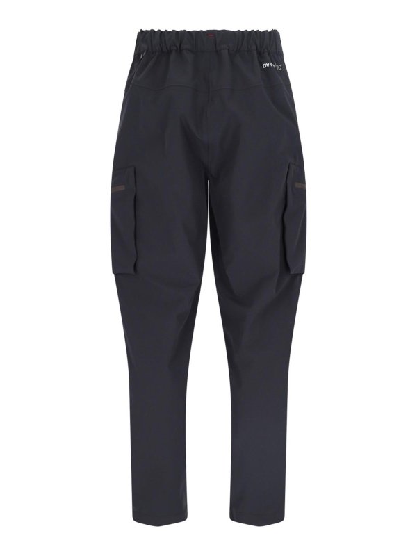 MONCLER: casual trousers online - Large multitish trousers