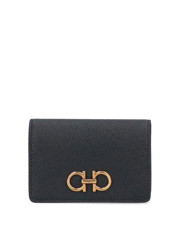 FERRAGAMO: 財布＆ポーチ - 財布 - 黒