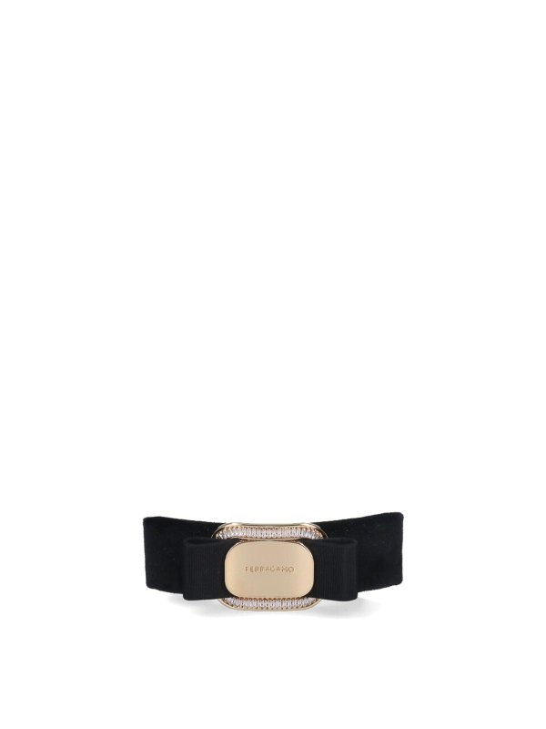FERRAGAMO: hair accessories - Logo Flake