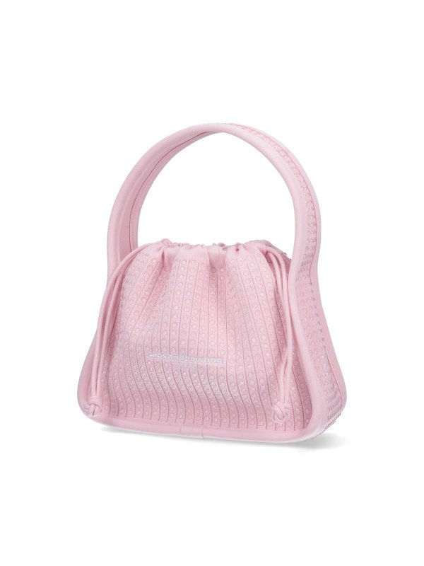 ALEXANDER WANG: totes bags online - Small tote bag with rhinestones