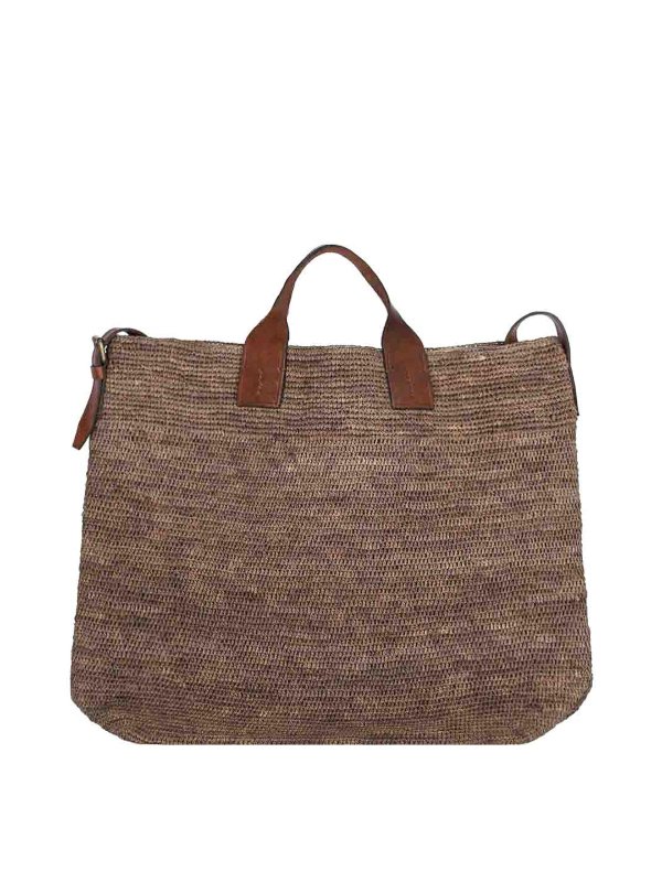 IBELIV: トートバッグ - トートバッグ - ブラウン