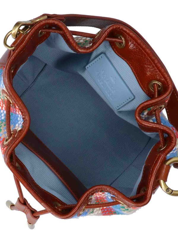 バケットバッグ - マルチカラー shop online: VIVIENNE WESTWOOD