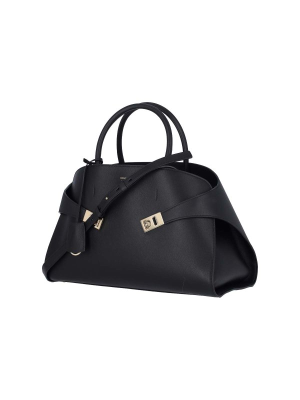 FERRAGAMO: Bolsas bandoleras online - Bolsa Bandolera - Negro