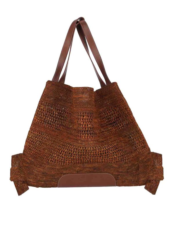 HEREU: Handtaschen - Shopper - Braun