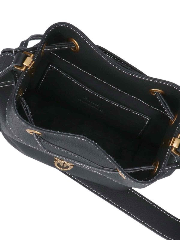 バケットバッグ - 黒 shop online: Pinko