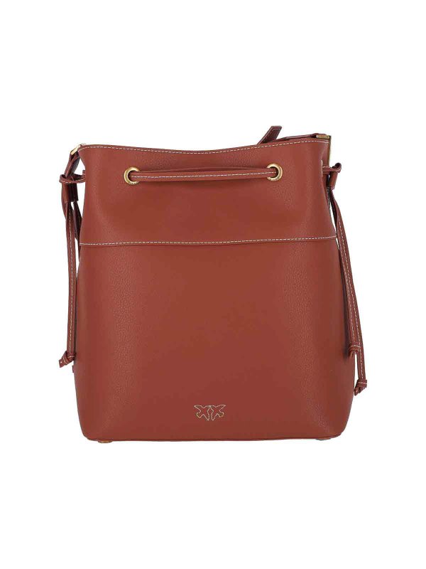 The Best Shops Pinko: Bucket bags - Logo bucket bag