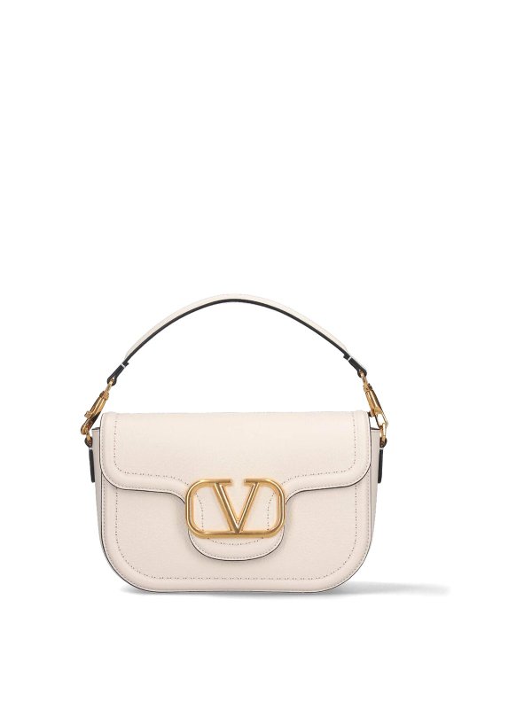 VALENTINO GARAVANI: ショルダーバッグ - ショルダーバッグ - 白