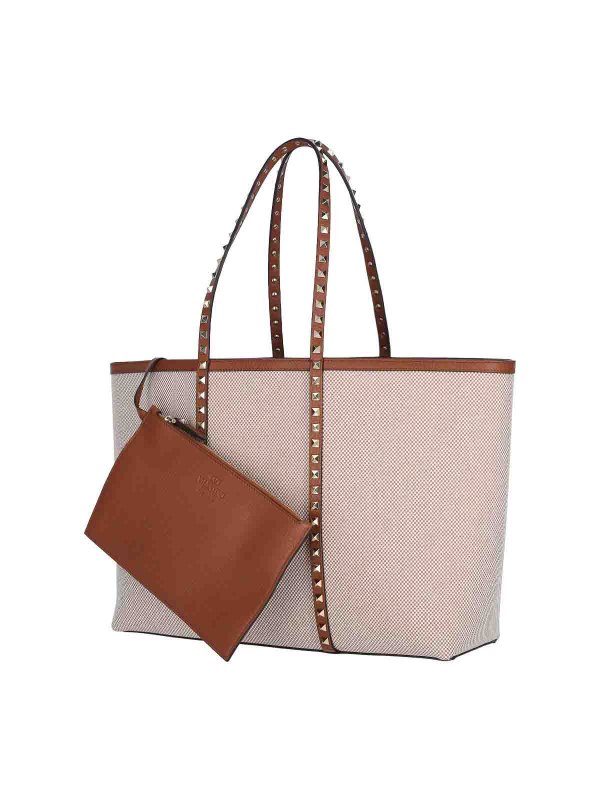 VALENTINO GARAVANI: ショルダーバッグ online - ショルダーバッグ - ベージュ