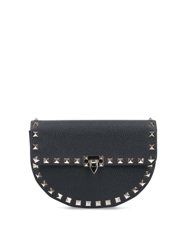 VALENTINO GARAVANI: クロスボディバッグ - クロスボディバッグ - 黒