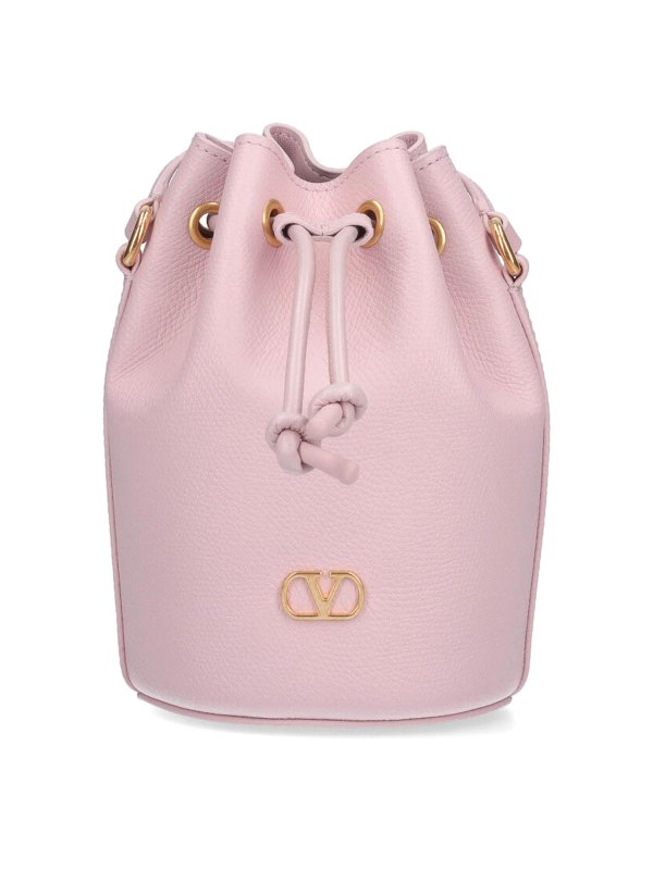 VALENTINO GARAVANI: クロスボディバッグ - クロスボディバッグ - ヌードカラー