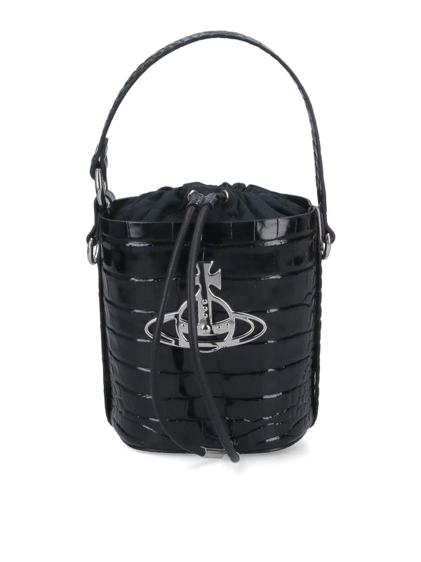 VIVIENNE WESTWOOD: Bucket bags - Logo bucket bag