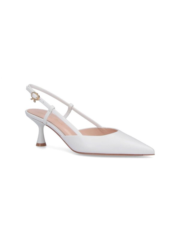 Gianvito Rossi: court shoes online - Dcollet Slingback