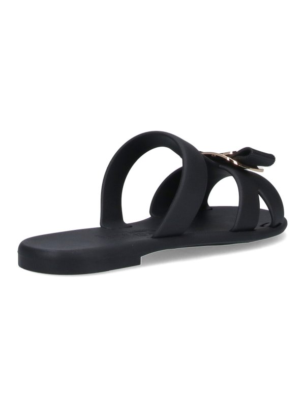 Slide sandals shop online: FERRAGAMO